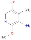 3-Pyridinamine, 5-bromo-2-methoxy-4-methyl-