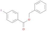 Benzoic acid, 4-iodo-, phenylmethyl ester