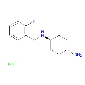 trans-N1-(2-Fluorobenzyl)cyclohexane-1,4-diamine hydrochloride
