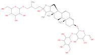 β-D-Galactopyranoside, (3β,5β,22α,25S)-26-(β-D-glucopyranosyloxy)-22-hydroxyfurostan-3-yl 2-O-β-D-…