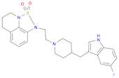 1H,4H-[1,2,5]Thiadiazolo[4,3,2-ij]quinoline, 1-[2-[4-[(5-fluoro-1H-indol-3-yl)methyl]-1-piperidiny…