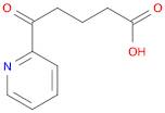 2-Pyridinepentanoic acid, δ-oxo-