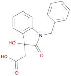 1H-Indole-3-acetic acid, 2,3-dihydro-3-hydroxy-2-oxo-1-(phenylmethyl)-