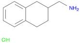 2-Naphthalenemethanamine, 1,2,3,4-tetrahydro-, hydrochloride (1:1)