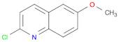 Quinoline, 2-chloro-6-methoxy-