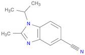 1H-Benzimidazole-5-carbonitrile, 2-methyl-1-(1-methylethyl)-