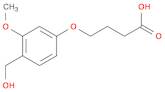 Butanoic acid, 4-[4-(hydroxymethyl)-3-methoxyphenoxy]-