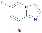 IMidazo[1,2-a]pyridine, 8-broMo-6-fluoro-