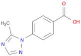 Benzoic acid, 4-(5-methyl-1H-1,2,4-triazol-1-yl)-