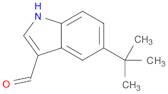 1H-Indole-3-carboxaldehyde, 5-(1,1-dimethylethyl)-