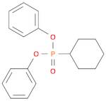 Phosphonic acid, P-cyclohexyl-, diphenyl ester