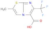 Imidazo[2,1-b]thiazole-5-carboxylic acid, 2-methyl-6-(trifluoromethyl)-