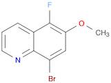 Quinoline, 8-bromo-5-fluoro-6-methoxy-