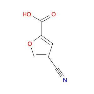 2-Furancarboxylic acid, 4-cyano-