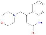 2(1H)-Quinolinone, 4-(4-morpholinylmethyl)-