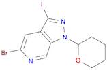 1H-Pyrazolo[3,4-c]pyridine, 5-bromo-3-iodo-1-(tetrahydro-2H-pyran-2-yl)-