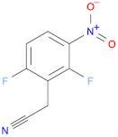 Benzeneacetonitrile, 2,6-difluoro-3-nitro-