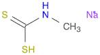 Carbamodithioic acid, methyl-, monosodium salt (9CI)