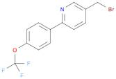 Pyridine, 5-(bromomethyl)-2-[4-(trifluoromethoxy)phenyl]-