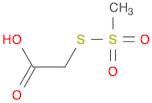 Acetic acid, [(methylsulfonyl)thio]-