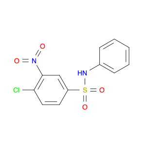 Benzenesulfonamide, 4-chloro-3-nitro-N-phenyl-