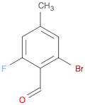 Benzaldehyde, 2-bromo-6-fluoro-4-methyl-