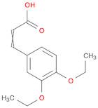 2-Propenoic acid, 3-(3,4-diethoxyphenyl)-