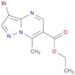 Pyrazolo[1,5-a]pyrimidine-6-carboxylic acid, 3-bromo-7-methyl-, ethyl ester