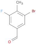 Benzaldehyde, 3-bromo-5-fluoro-4-methyl-