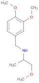 Benzenemethanamine, 3,4-dimethoxy-N-(2-methoxy-1-methylethyl)-