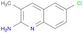 2-Quinolinamine, 6-chloro-3-methyl-