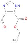 1H-Imidazole-5-carboxylic acid, 4-formyl-, ethyl ester