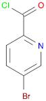 2-Pyridinecarbonyl chloride, 5-bromo-