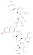 L-Threonine, L-leucyl-L-valyl-L-valyl-L-tyrosyl-L-prolyl-L-tryptophyl-