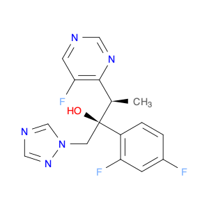 4-Pyrimidineethanol, α-(2,4-difluorophenyl)-5-fluoro-β-methyl-α-(1H-1,2,4-triazol-1-ylmethyl)-, (α…