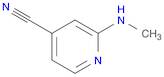 4-Pyridinecarbonitrile, 2-(methylamino)-