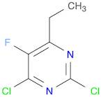 Pyrimidine, 2,4-dichloro-6-ethyl-5-fluoro-