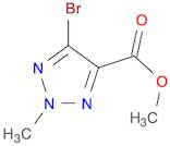 2H-1,2,3-Triazole-4-carboxylic acid, 5-bromo-2-methyl-, methyl ester