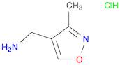 4-Isoxazolemethanamine, 3-methyl-, hydrochloride (1:1)