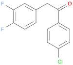 Ethanone, 1-(4-chlorophenyl)-2-(3,4-difluorophenyl)-