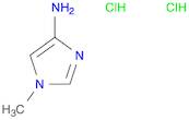 1H-Imidazol-4-amine, 1-methyl-, hydrochloride (1:2)