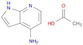 1H-Pyrrolo[2,3-b]pyridin-4-amine, acetate (1:1)