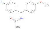 Acetamide, N-[(4-fluorophenyl)(4-methoxyphenyl)methyl]-