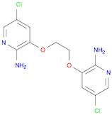 2-Pyridinamine, 3,3'-[(1,2-ethanediyl)bis(oxy)]bis[5-chloro-