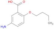 Benzoic acid, 5-amino-2-butoxy-