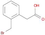 Benzeneacetic acid, 2-(bromomethyl)-