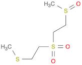 Ethane, 1-[[2-(methylsulfinyl)ethyl]sulfonyl]-2-(methylthio)-