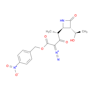 2-Azetidinebutanoic-α-14C acid, α-diazo-3-(1-hydroxyethyl)-γ-methyl-β,4-dioxo-, (4-nitrophenyl)m...