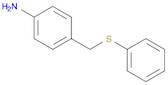 Benzenamine, 4-[(phenylthio)methyl]-