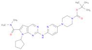 1-Piperazinecarboxylic acid, 4-[6-[[7-cyclopentyl-6-[(diMethylaMino)carbonyl]-7H-pyrrolo[2,3-d]p...